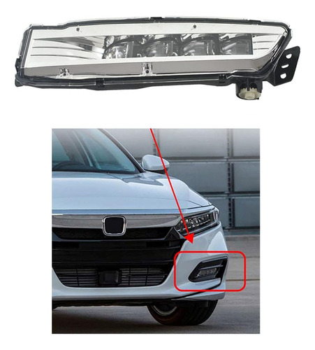 Faro Niebla Izquierdo Piloto Honda Accord 2018 2019 2020