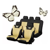 Funda De Asiento De Coche Universal Con Diseño De Mariposa