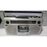 Radio Gravador System Sanyo Cassette M 9902f/ Com Bluetooth 