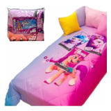 Cubrecama My Little Pony Nena + Unicornio Ropa De Cama Unica