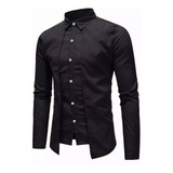 Camisa Casual Formal Perfect Fit Para Hombre Slim Fit