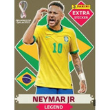 Figurinha Extra Copa 2022 Legend Neymar Gold