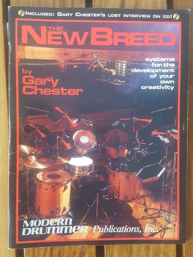 The New Breed Gary Chester Libro De Batería Metodo Partitura