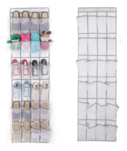 Organizador Zapatos Colgante 24 Divisiones Zapatero 12 Pares