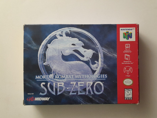 Mortal Kombat Mythologies Para Nintendo 64 N64 Completo Cib