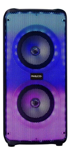 Parlante Portátil Philco Djp61p Bluetooth 30w Color Negro