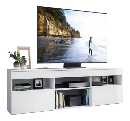 Mueble Para Tv 65 Pulgadas Diseño Elegante Blanco