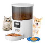 Whdpets - Alimentador Automático Para Gatos Con Temporizador
