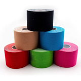 Pack 6 Kinesio Tape Cinta Kinesiologica 5cm X 5 M Muscular