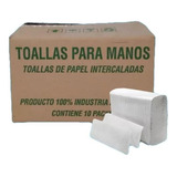 Toallas Papel Intercaladas P Manos Caja 10paq Blancas Envios