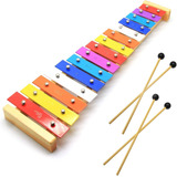 Glockenspiel De Xilófono De Madera   Para Niños Peque...