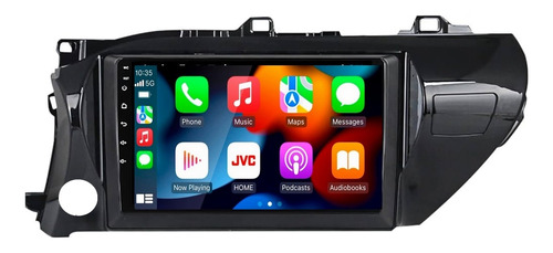 Radio Toyota Hilux Carplay  4gb  A.auto + Cámara + Arness