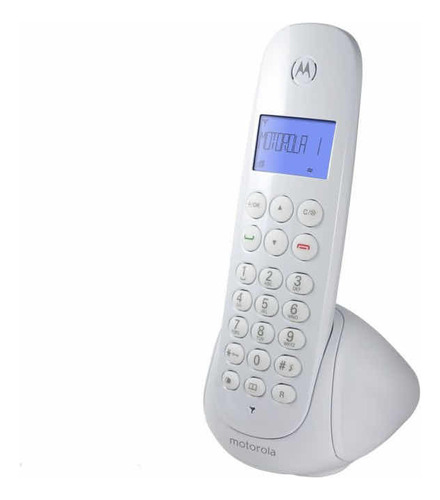 Teléfono Inalámbrico Motorola M700w Ca Color Blanco