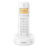 Teléfono Philips  D1401w Inalámbrico - Color Blanco