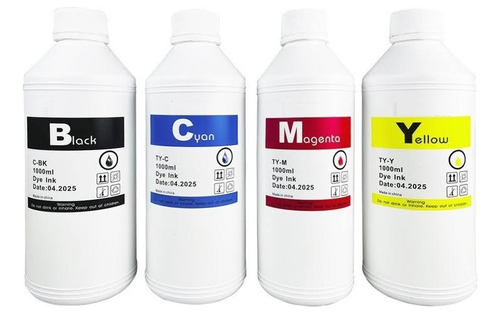 4 Litros Premium Universal Compatible Epson Tipo Dye 