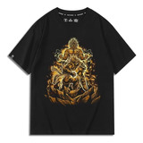 Camiseta De Estampado De Algodón Dragon Ball Broli Lindo