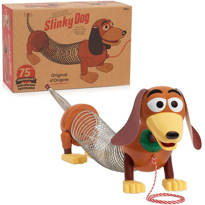 Just Play Retro Slinky Dog Original 75 Aniversario Toy Story | Envío gratis