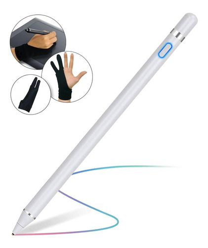 Caneta Stylus Ponta Fina Mesa Digitalizadora + Luva Premium