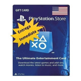 Tarjeta Psn Play Station Network $10 Dolares Region Usa