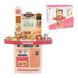 Cocinita Infantil  Con Luz Sonido Y Accesorios Fun Cooking