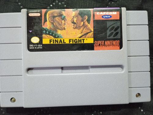 Final Fight Original Súper Nintendo Snes