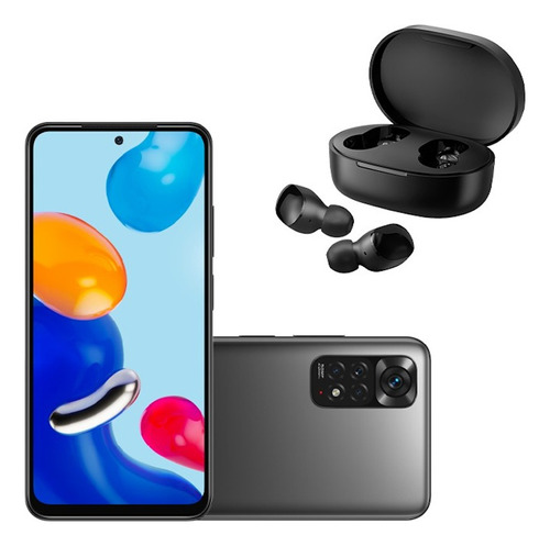 Celular Xiaomi Redmi Note 11 128gb + Fone Bluetooth Air Dots