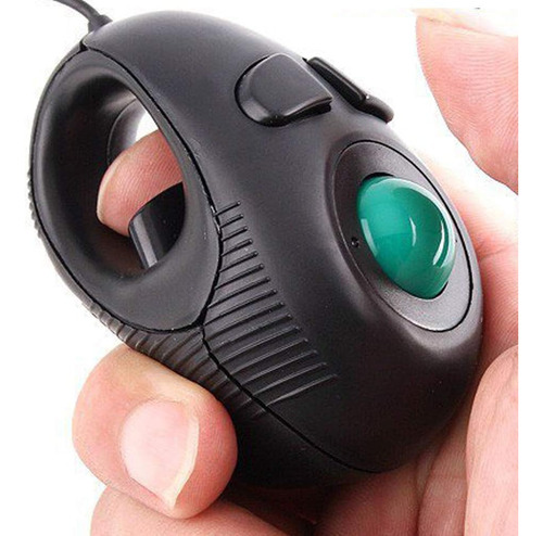 Mouse/mouse Ergonómico De Mano De Trackball Con Cable Mini U