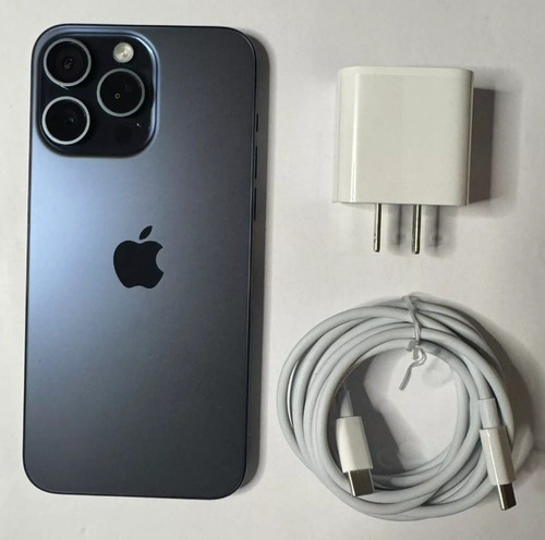 Apple iPhone 15 Pro Max (512 Gb)  Azúl Titanio 