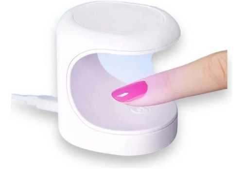 Mini Lámpara De Uñas Led-uv Pequeña Luz De Curación Uñas