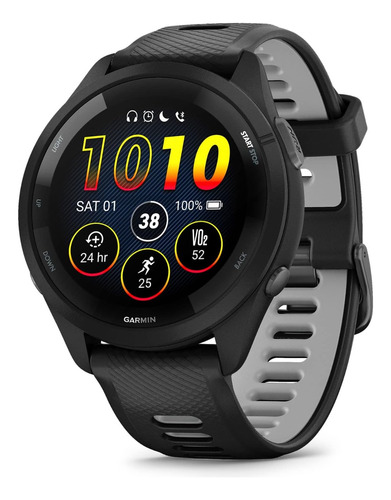 Garmin Forerunner 265 Black Smartwatch Running Amoled 46mm