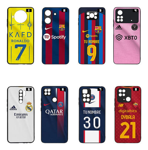 Carcasas Con Diseños De Futbol Para Celulares Xiaomi