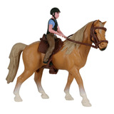 Brinquedo De Figura De Animal De Fazenda Cavalo Em Miniatura