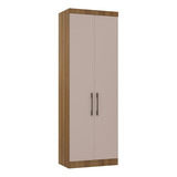 Guarda Roupa Modulado 2 Portas Avelã/cinammon Paris