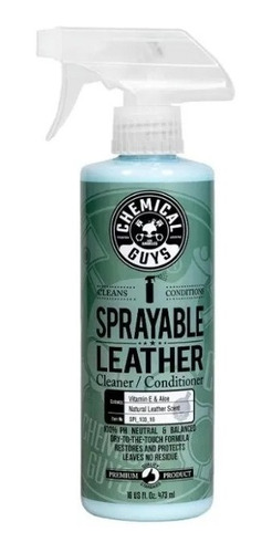 Chemical Guys Spray Limpiador / Acondicionador Piel Asientos