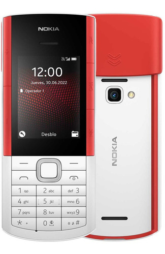 Celular Nokia 5710xa Blanco + Audifonos Bluetooth 4g