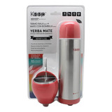 Set Mate Bombilla 230ml + Termo Bala 500ml Keep