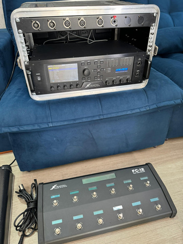 Combo Fractal Audio Fx Iii Mk2 + Fc12 Com Case Ñ Fm9