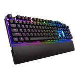 Teclado Gamer Thermaltake Con Iluminacion 13 Efectos 5 Zonas