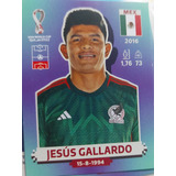 Lámina Album Mundial Qatar 2022 / Jesus Gallardo / Mex6