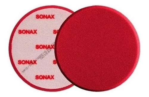 Sonax Pad Esponja Para Pulir Roja 6 PuLG Alta Densidad 75524