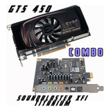 Placa De Video Nvidia Geforce Gts 450 + Placa De Audio