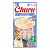 Churu Snack Gato Sabor Atun 4 Tubos De 14 G 56g