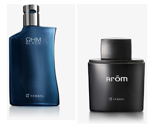 Set De Parfum Ohm Black + Arom Eau De P - mL a $625