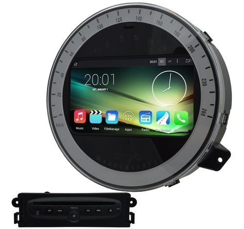 Android Mini Cooper 2007-2013 Dvd Gps Touch Usb Hd Radio