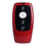 Carbon Fiber Key Fob Cover For Mercedes-benz Key Fob Remote 