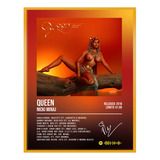 Cuadro Nicki Minaj Queen Album Music Firma C/marco 60x50