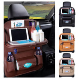 Organizador De Coche Con Espacio For Tablet - Porta Objet