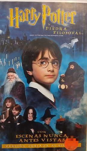 Película Harry Potter Y La Piedra Filosofal Vhs Ficcion 