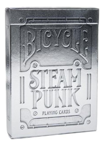 Theory 11 Silver Steampunk Playing Cards (3.5 X 2.5-inch)