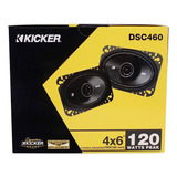 Parlante De Auto Kicker 4x6 120watts